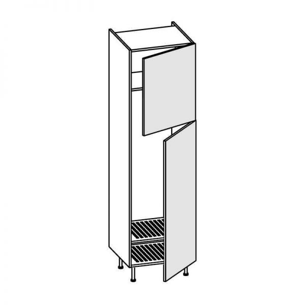 Colonna frigo freezer 240/260 lt 2 ante H.204 P.58 L.60 cm IVREA
