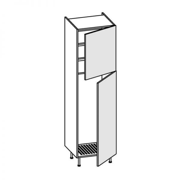Colonna frigo freezer 220 lt 2 ante H.204 P.58 L.60 cm IVREA ***
