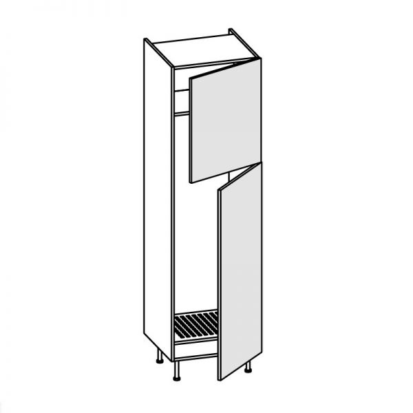 Colonna frigo freezer 285 lt 2 ante H.204 P.58 L.60 cm IVREA