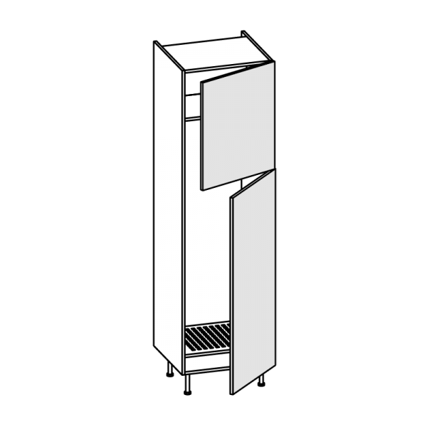 Colonna frigo freezer LT.285 2 ante H.204 P.58 L.60 cm IMOLA