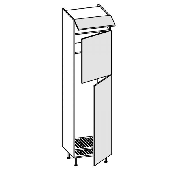 Colonna frigo freezer LT.285 2 ante 1 anta basc H.228 P.58 L.60 cm IMOLA