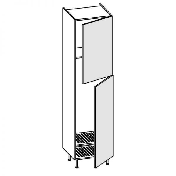 Colonna frigo freezer 240/260 lt 2 ante H.228 P.58 L.60 cm IVREA